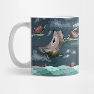 sky turtles Mug